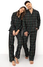 Pizama Sensis Skyler dł/r XS-2XL rozpinana