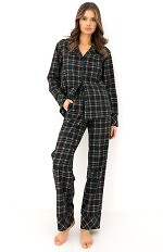 Pizama Sensis Skyler dł/r XS-2XL rozpinana