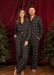 Pizama Sensis Skyler dł/r XS-2XL rozpinana