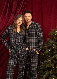 Pizama Sensis Skyler dł/r XS-2XL rozpinana