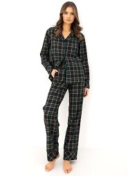 Pizama Sensis Skyler dł/r XS-2XL rozpinana