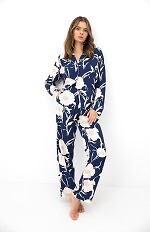 Piżama Sensis Vaya dł/r XS-2XL rozpinana