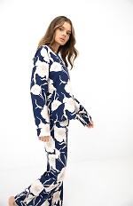 Piżama Sensis Vaya dł/r XS-2XL rozpinana