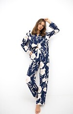 Piżama Sensis Vaya dł/r XS-2XL rozpinana