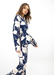 Piżama Sensis Vaya dł/r XS-2XL rozpinana