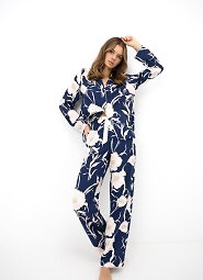 Piżama Sensis Vaya dł/r XS-2XL rozpinana