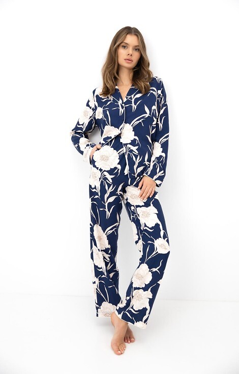 Piżama Sensis Vaya dł/r XS-2XL rozpinana