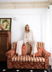 Piżama Sensis Lysoria dł/r XS-2XL rozpinana