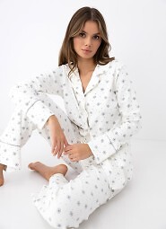 Piżama Sensis Monroe dł/r S-XL rozpinana