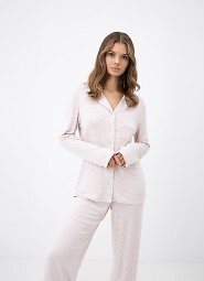 Piżama Sensis Leila dł/r XS-2XL rozpinana