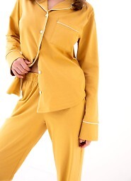 Piżama Sensis Sevyn dł/r S-XL rozpinana