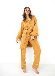 Piżama Sensis Sevyn dł/r S-XL rozpinana