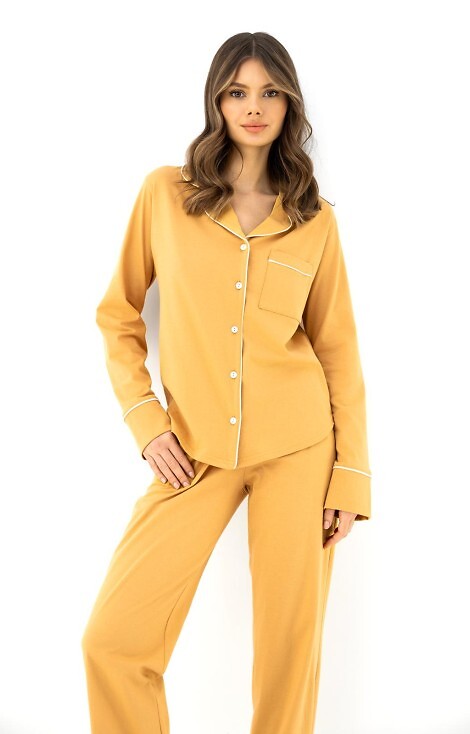 Piżama Sensis Sevyn dł/r S-XL rozpinana