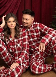 Piżama Sensis Lucas dł/r S-2XL rozpinana