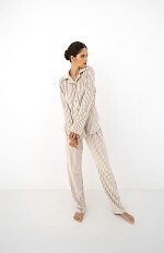 Piżama Sensis Avelin dł/r XS-2XL rozpinana