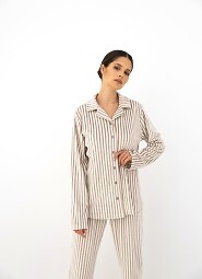 Piżama Sensis Avelin dł/r XS-2XL rozpinana