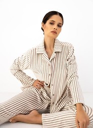 Piżama Sensis Avelin dł/r XS-2XL rozpinana