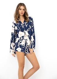 Piżama Sensis Linnea dł/r XS-2XL rozpinana