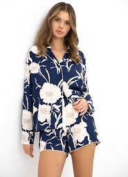 Piżama Sensis Linnea dł/r XS-2XL rozpinana