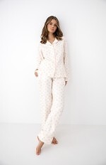 Piżama Sensis Marielle dł/r XS-2XL rozpinana