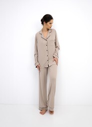 Piżama Sensis Novara dł/r XS-2XL rozpinana