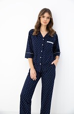 Piżama Sensis Parker dł/r S-XL rozpinana