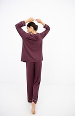Piżama Sensis Samira dł/r XS-2XL rozpinana