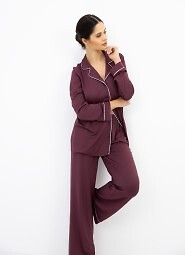 Piżama Sensis Samira dł/r XS-2XL rozpinana