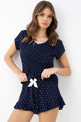 Piżama Sensis Skye kr/r S-XL
