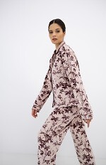 Piżama Sensis Thalia dł/r S-2XL rozpinana