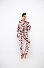 Piżama Sensis Thalia dł/r S-2XL rozpinana