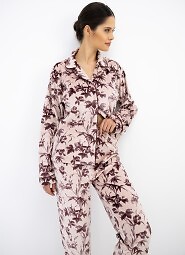 Piżama Sensis Thalia dł/r S-2XL rozpinana