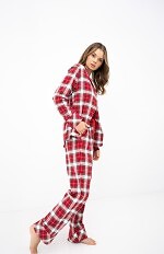 Piżama Sensis Yulie dł/r XS-2XL rozpinana