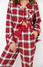 Piżama Sensis Yulie dł/r XS-2XL rozpinana