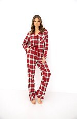 Piżama Sensis Yulie dł/r XS-2XL rozpinana