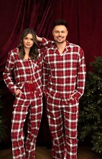 Piżama Sensis Yulie dł/r XS-2XL rozpinana