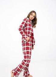 Piżama Sensis Yulie dł/r XS-2XL rozpinana