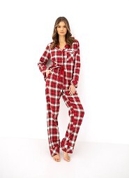 Piżama Sensis Yulie dł/r XS-2XL rozpinana