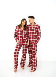 Piżama Sensis Yulie dł/r XS-2XL rozpinana