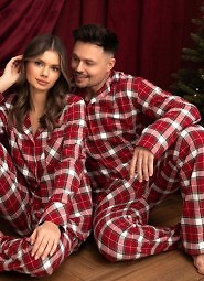 Piżama Sensis Yulie dł/r XS-2XL rozpinana