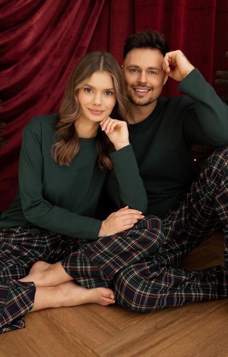 Piżama Sensis Logan dł/r S-2XL