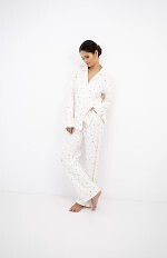 Piżama Sensis Valerie dł/r XS-2XL rozpinana