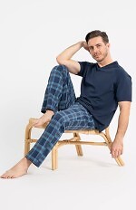 Piżama Moraj PDM4700-004 kr/r M-4XL