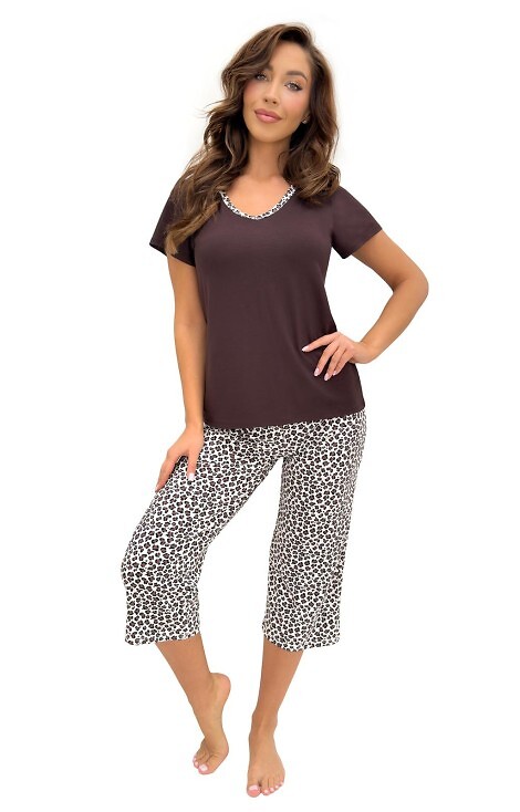Piżama Donna Zoya 3/4 kr/r S-2XL