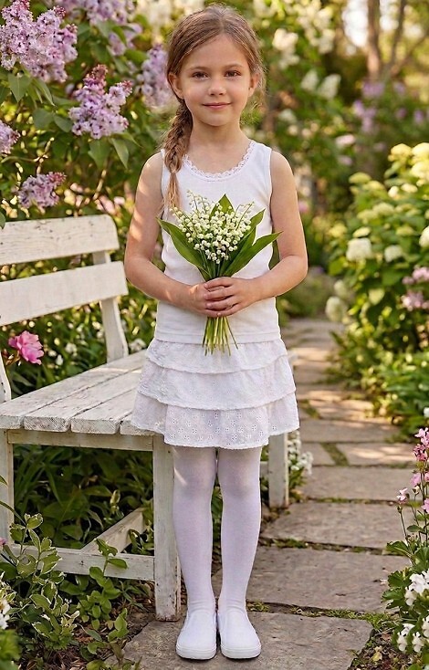 Koszulka Donella sz/r 4950 dziewczęca