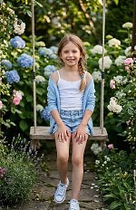 Koszulka Donella 5371 w/r dziewczęca