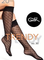 Podkolanówki Gatta Trendy wz.30 20 den