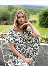 Piżama Sensis Louise kr/r XS-2XL rozpinana