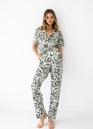 Piżama Sensis Louise kr/r XS-2XL rozpinana