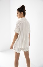 Piżama Sensis Davina kr/r XS-2XL rozpinana